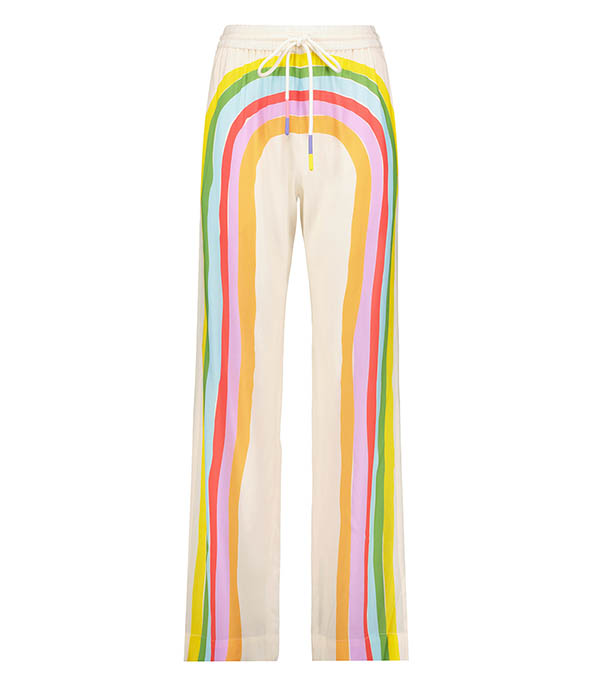 Stripe Print Pyjama Pants Mira Mikati