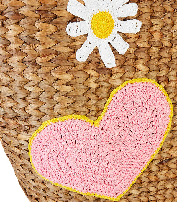 Hyacinth Crochet Basket Mira Mikati