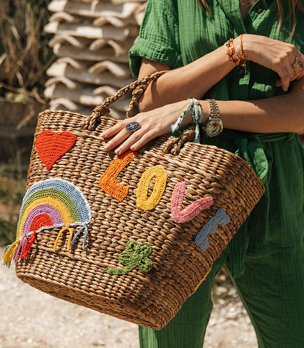 Hyacinth Crochet Basket Mira Mikati