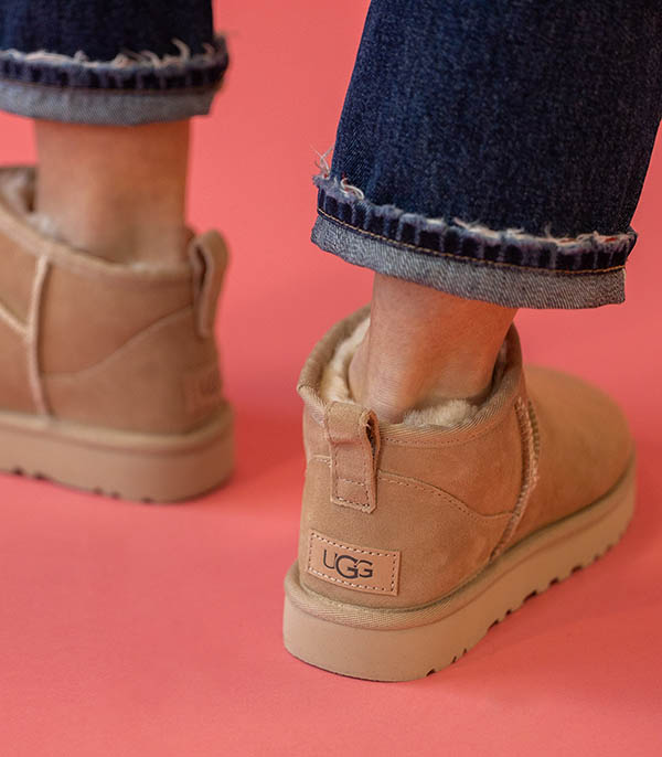 Classic Ultra Mini Suede Sand UGG® Boots
