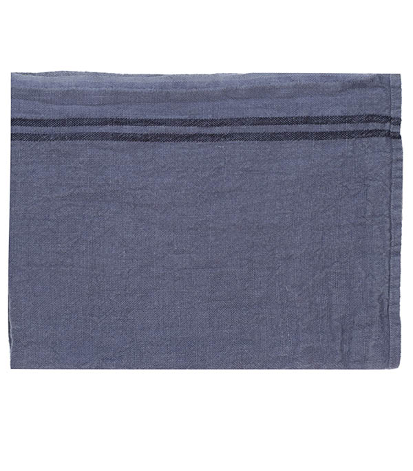 Country Steel Linen Tea Towel Charvet Editions