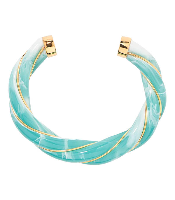 Jonc Diana Tie & Dye Amazonite Aurélie Bidermann