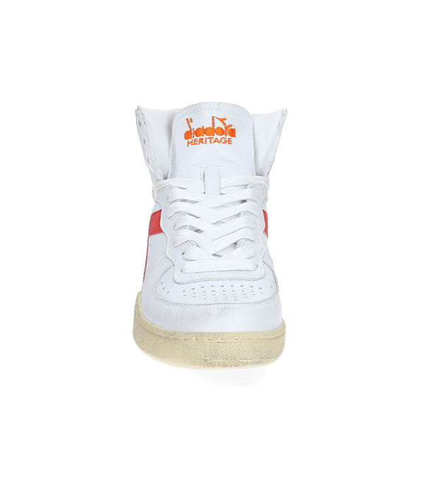 Sneakers Heritage Mi Used White/Coral Diadora
