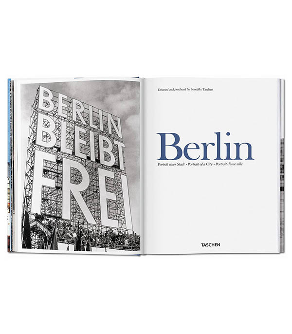 Livre Berlin, Portrait of a City Taschen