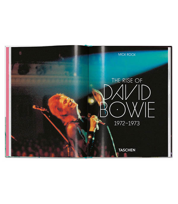 Livre Mick Rock. The Rise of David Bowie. 1972–1973 Taschen