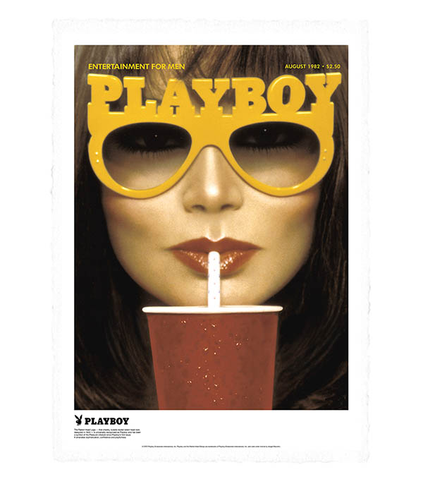 Affiche Playboy Couverture Août 1982 38 x 56 cm  Image Republic