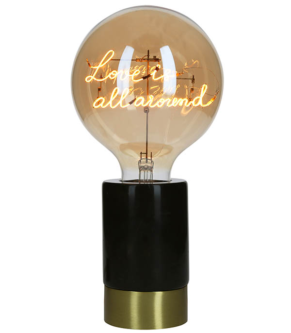 Love Is All Around Elements Lighting bulb