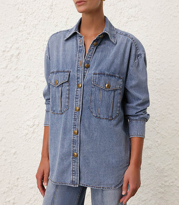 Denim Oversize shirt Zimmermann