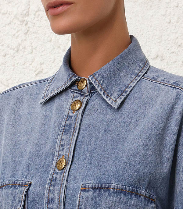 Denim Oversize shirt Zimmermann