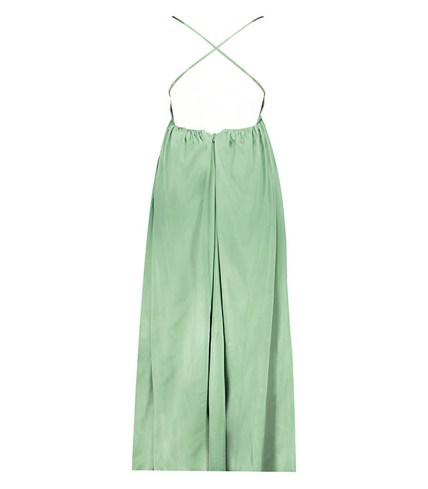 Silk Slip Matcha Dress Zimmermann