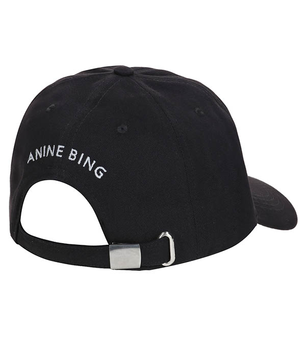 Jeremy Baseball Cap Vintage Black Anine Bing
