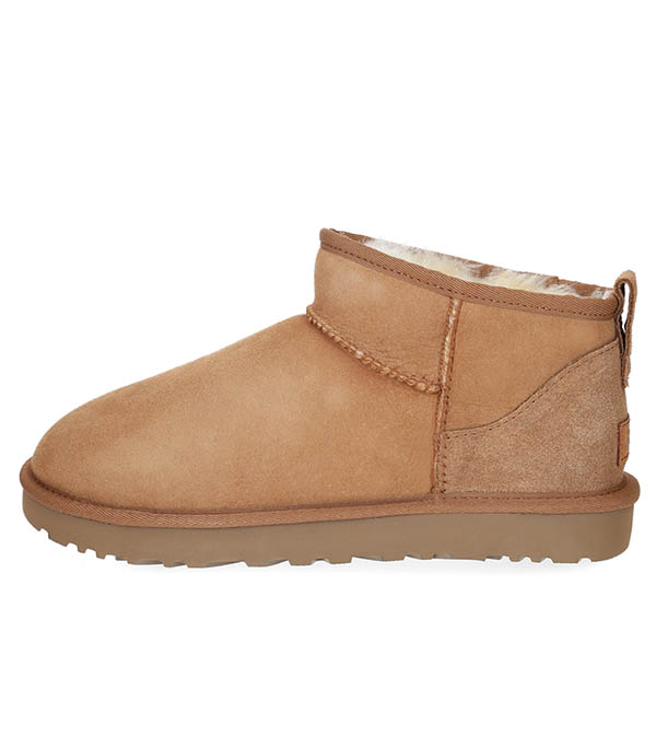 Bottines Classic Ultra Mini Daim Chestnut  UGG®