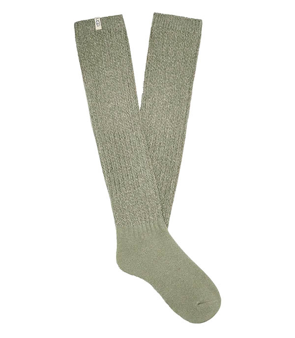 Clarisse Tall Slouchy Grey UGG® High Socks