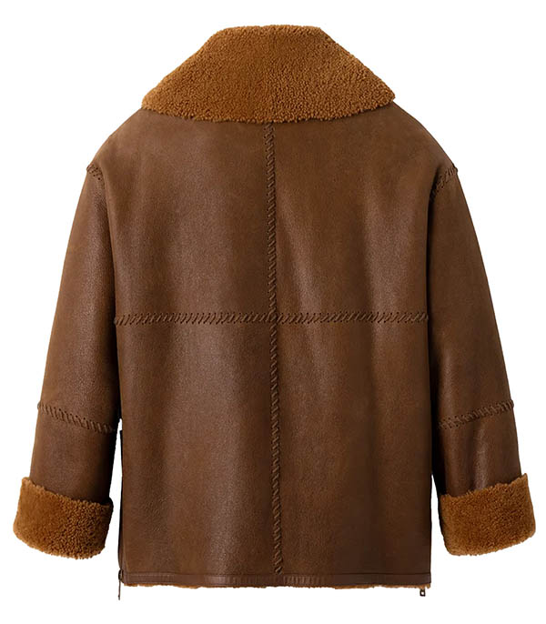 UGG® Shearling Regenerate II Cognac Coat