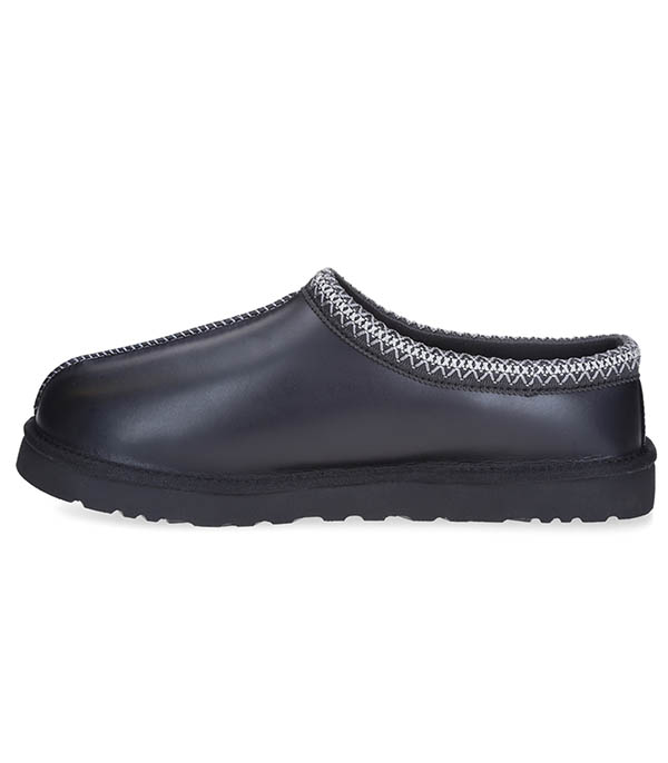 Men's slippers Tasman Regen in UGG® Black leather