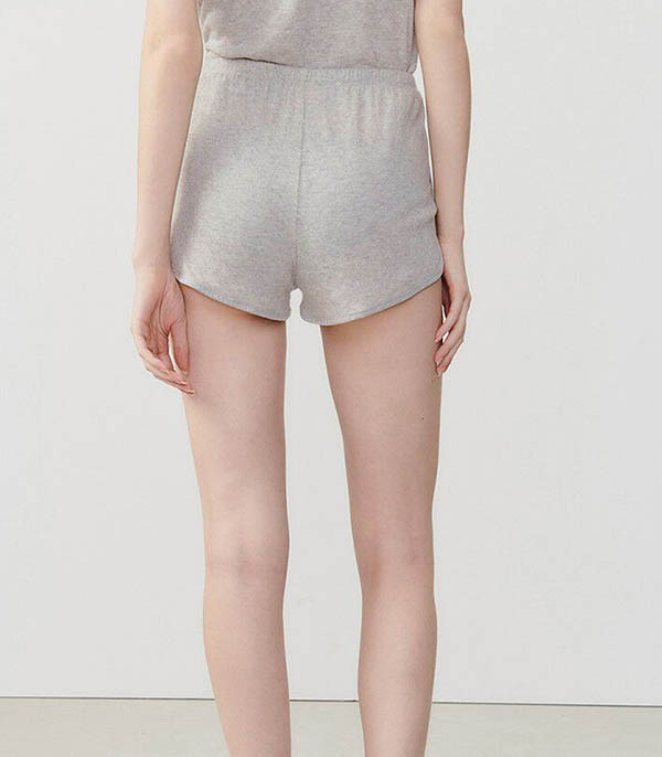Ruzy Shorts Light Heather Grey American Vintage