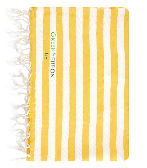 Fouta Mare Ochre Green Petition