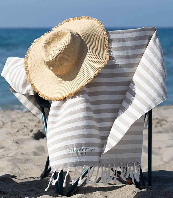 Fouta Mare Sand Green Petition