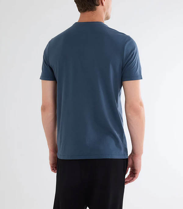 Men's round-neck tee-shirt Ink Majestic Filatures