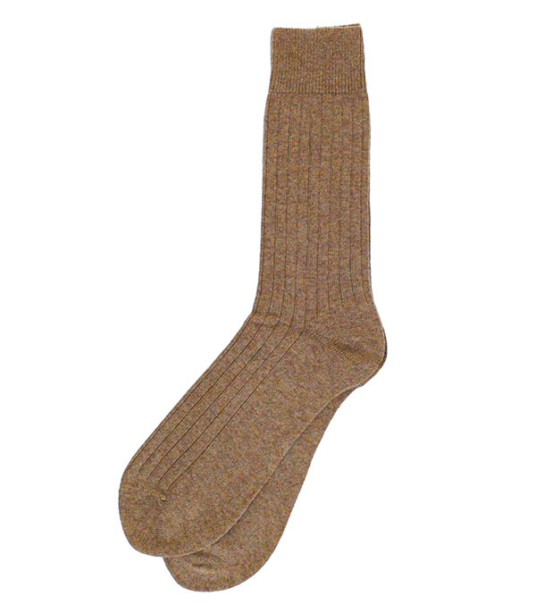 Men's socks Ten 9140 Khaki Beige NN07