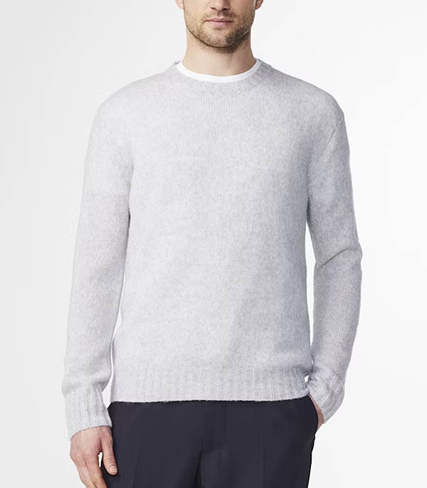 Pull homme Lee Light Grey NN07