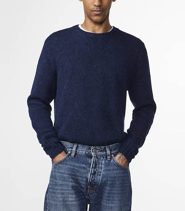 Men's sweater Lee Navy Blue NN07