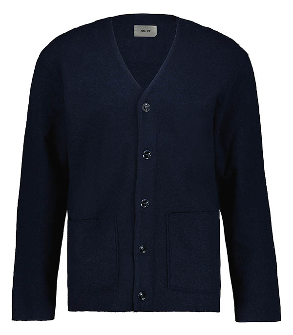 Cardigan homme Jonas Navy Blue NN07