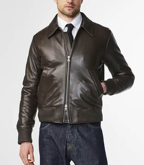 Florian Demitasse Leather Jacket NN07