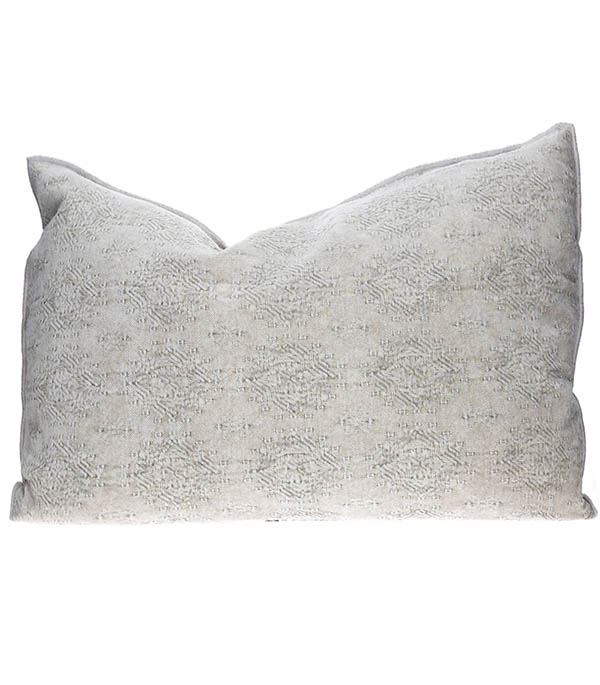 Coussin jacquard stone washed kilim 40 x 60 cm Maison de Vacances