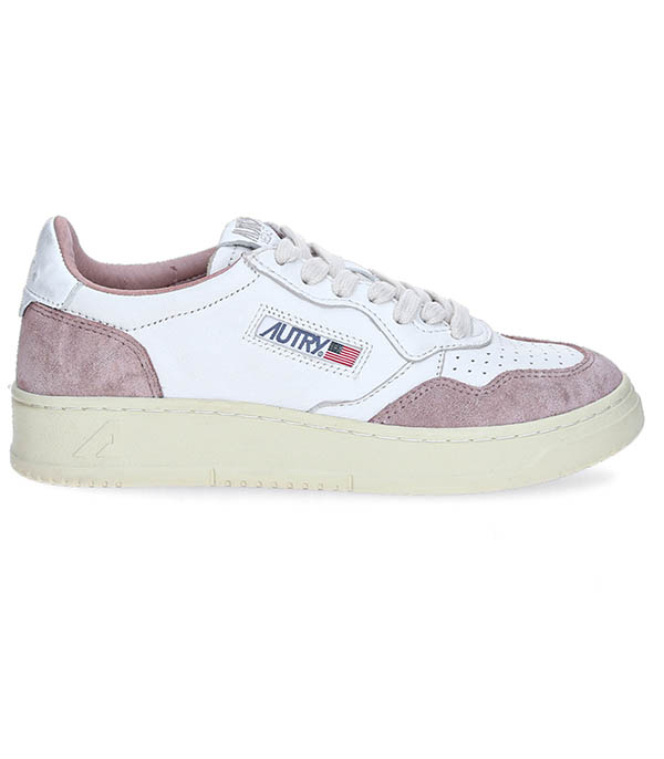 Baskets Medalist Low White/Nude Autry