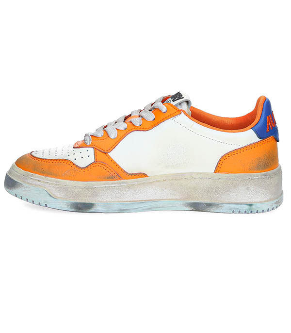 Sneakers Super Vintage Capsule White/Orange/Blue Autry