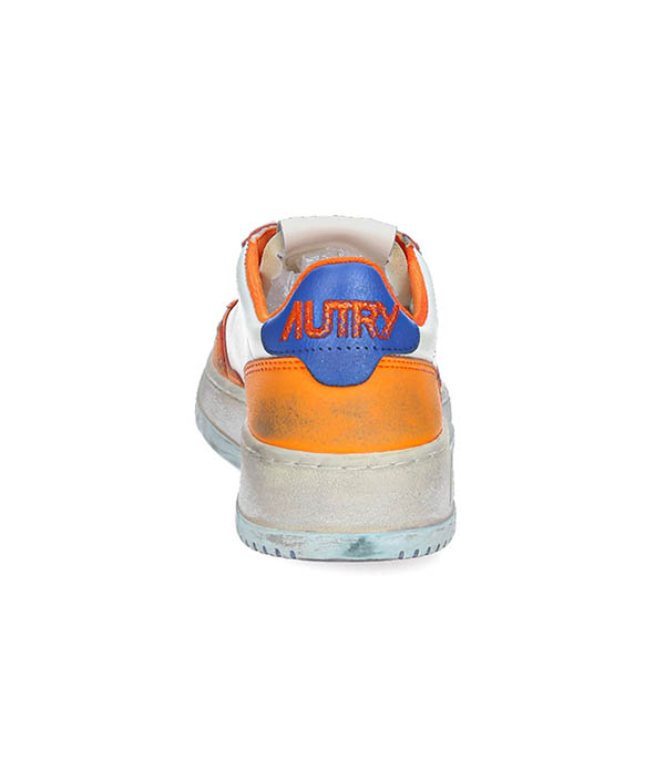 Sneakers Super Vintage Capsule White/Orange/Blue Autry