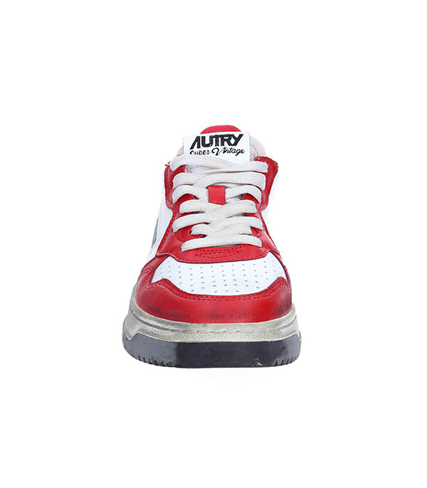 Sneakers Super Vintage Capsule White/Black/Red Autry