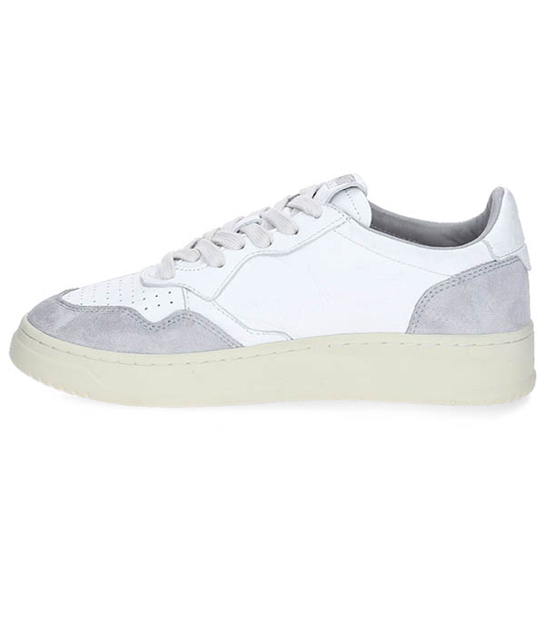 Baskets homme Medalist Low White/Grey Autry
