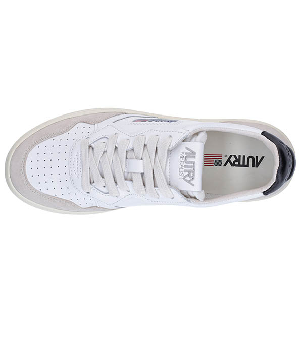 Baskets homme Medalist Low White/Black Autry