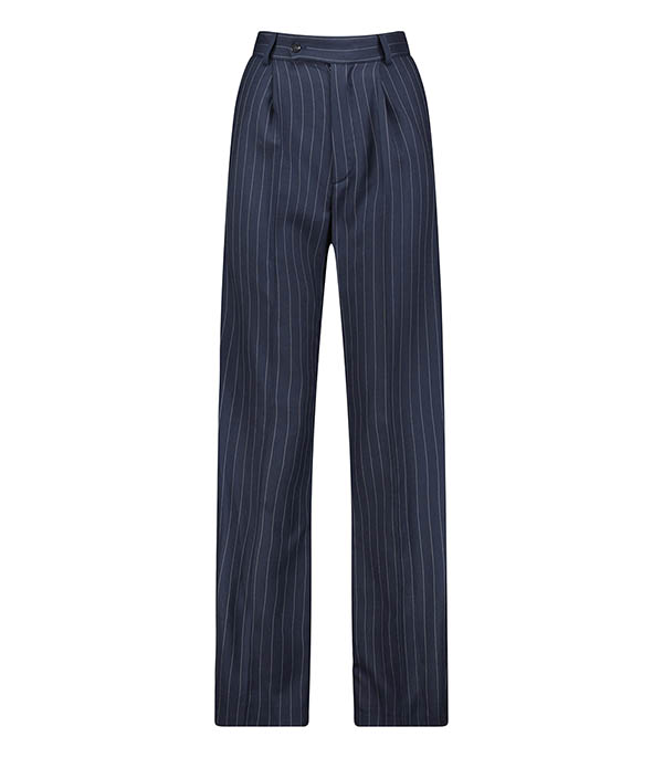 Pantalon Cesare Navy Stripes Margaux Lonnberg - Taille 34