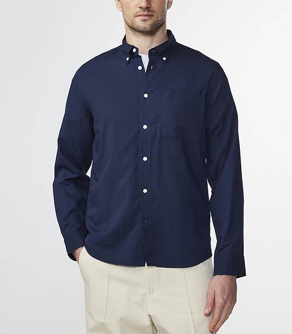 Men's shirt Arne 5655 Navy Blue NN07