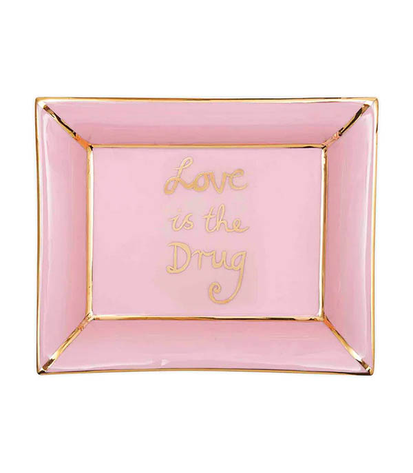 Love Is The Drug Jewelry Tray Bella Freud