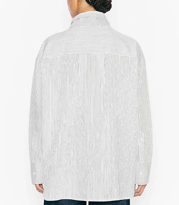 Finlay Black Stripes shirt Margaux Lonnberg