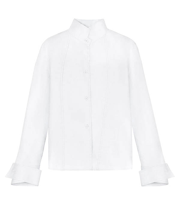 Chemise Jonas White Margaux Lonnberg