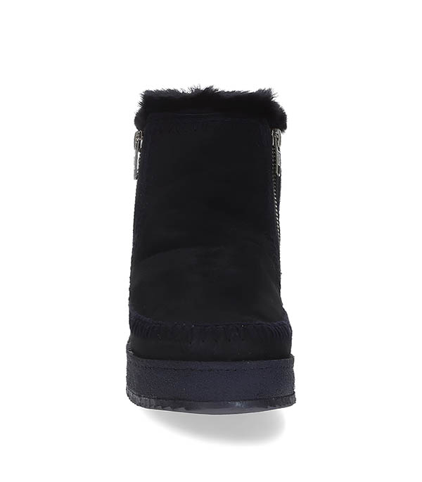 Boots Setsu Crochet Black Suede laidback london