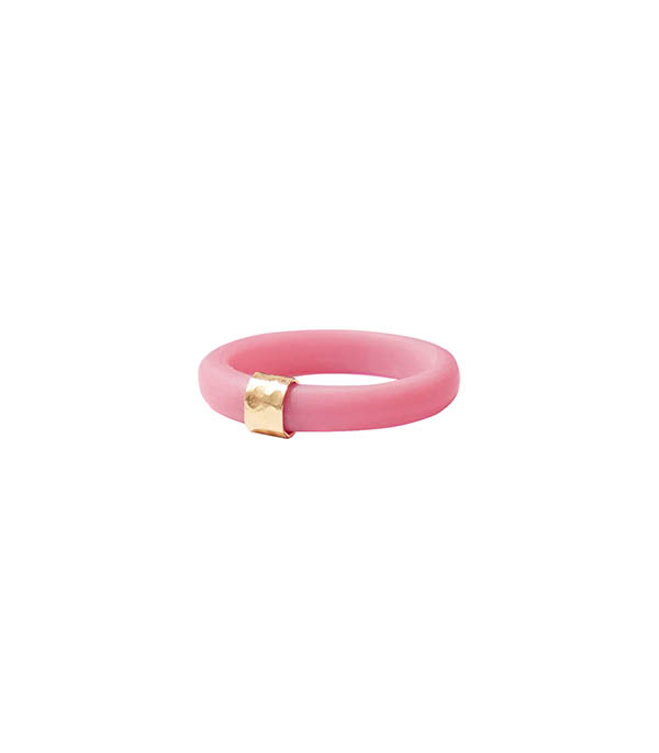 Skylar Pink MIMI ET TOI ring - Size 57