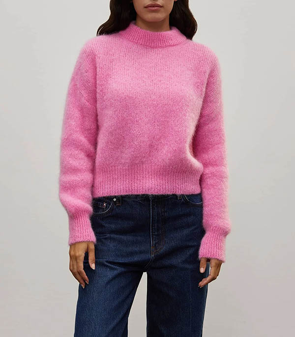 Mohair sweater Jane Pink Surprise Paris