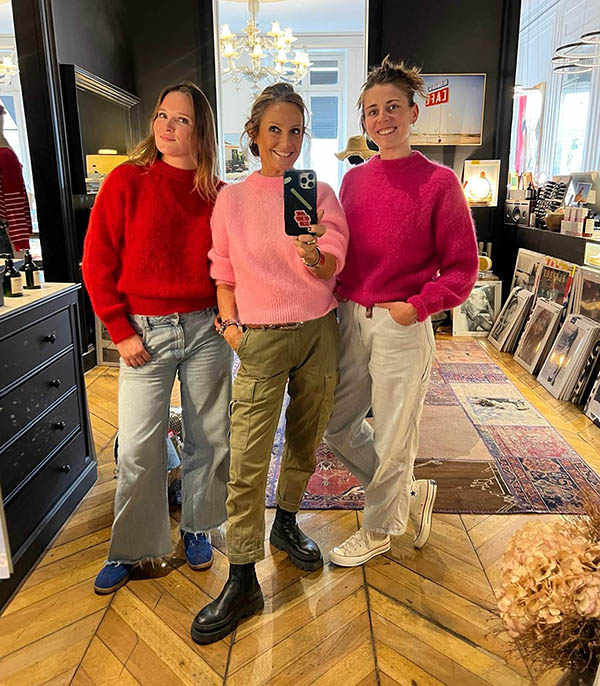 Pull Mohair Jane Pink Surprise Paris Pull Mohair Jane Pink Surprise Paris