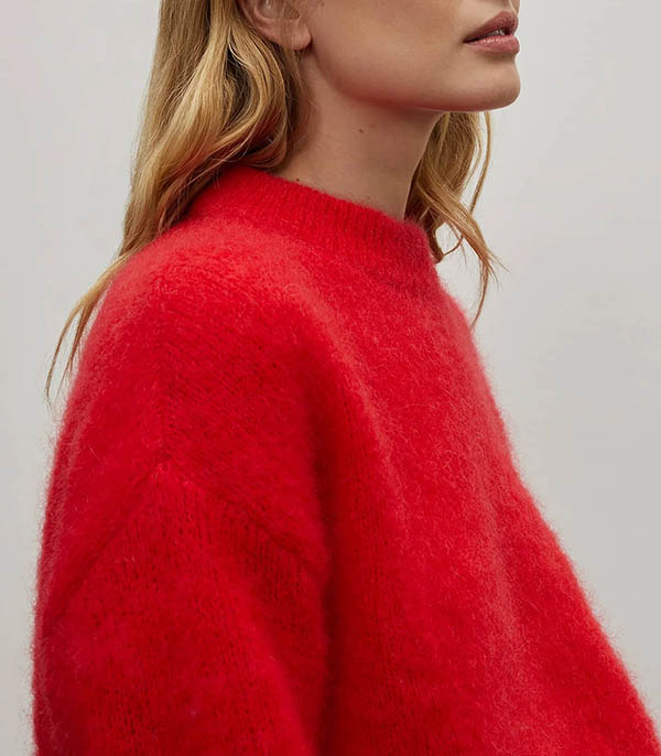 Pull Mohair Jane Red Surprise Paris