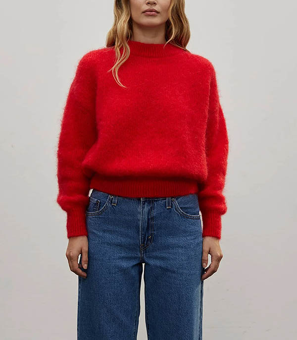 Pull Mohair Jane Red Surprise Paris