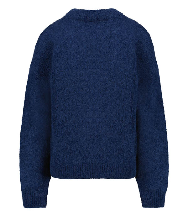 Mohair Jane Navy Blue Surprise Paris sweater