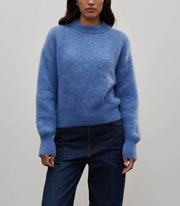 Mohair sweater Jane Blue Surprise Paris