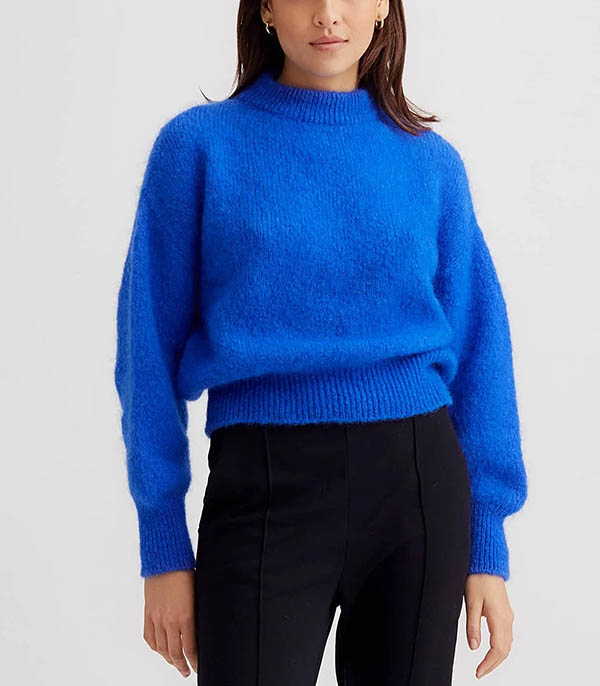 Pull Mohair Jane Electric Blue Surprise Paris