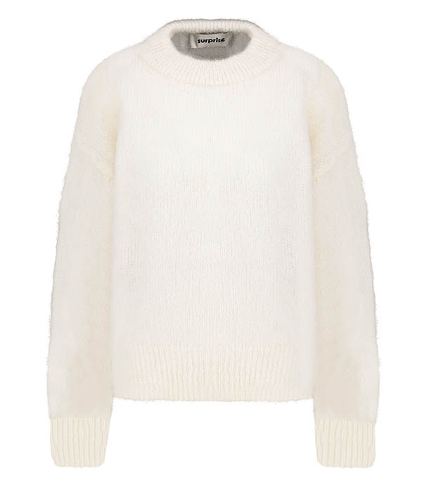 Mohair sweater Jane Cream Surprise Paris